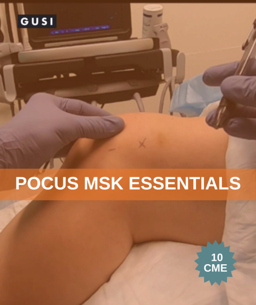 GUSI POCUS Musculoskeletal Essentials CME