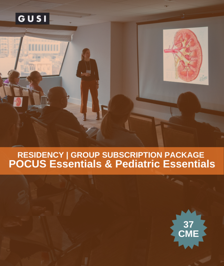 Residency / Group Subscription Package 2 Courses (POCUS Essentials