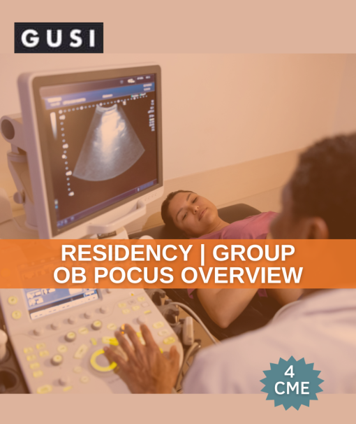 Residency Group OB POCUS Overview