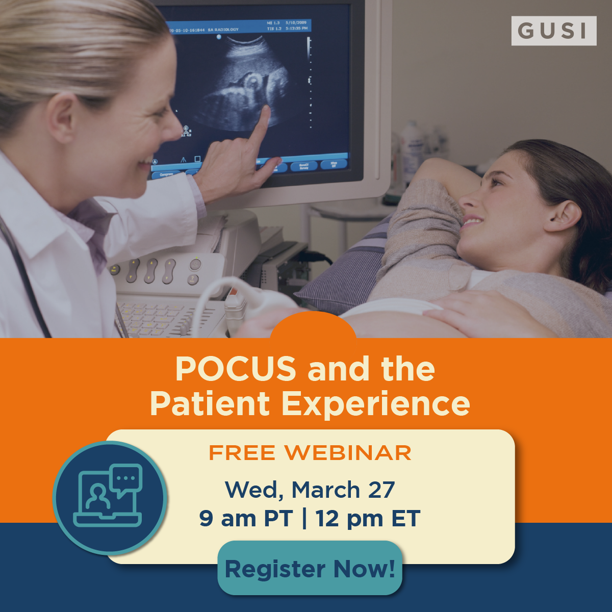 FREE webinar on POCUS and Patient Experience