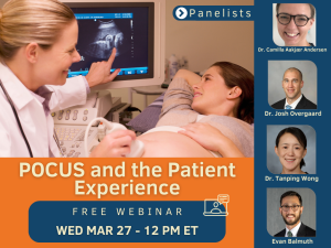 march 24 Free Webinar POCUS and the Patient Experience1024 x 768 px