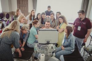 GUSI provides free POCUS training to medics and medical professionals in Ukraine