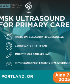 GUSI Global Ultrasound Institute POCUS MSK Ultrasound for Primary Care Image