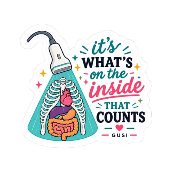 It's What's on the Inside Sticker