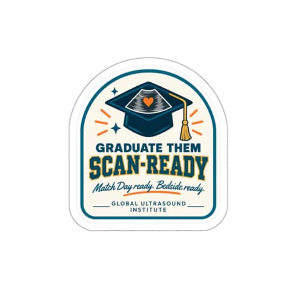 Graduate Them Scan-Ready Die-Cut Sticker